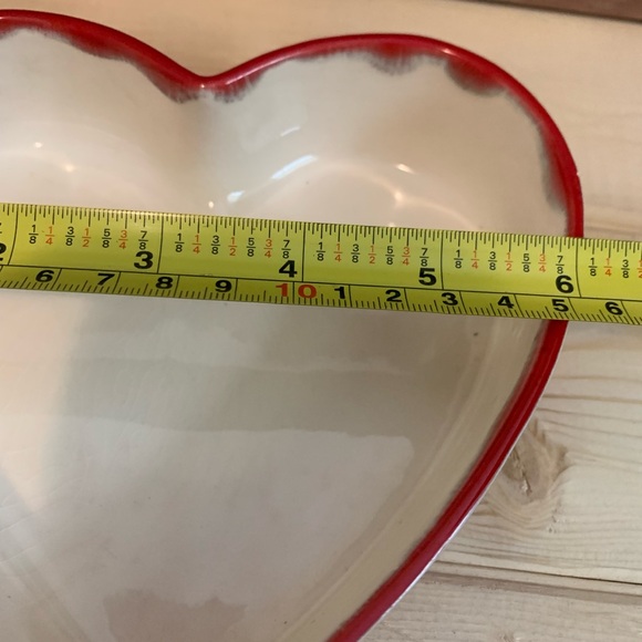 Vintage Red Heart Romantic Trinket Box-70s to 80s-Ceramic - Picture 13 of 15